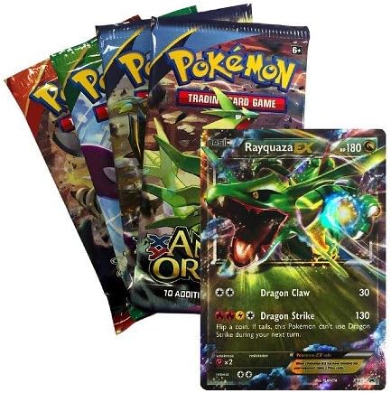 Pokemon Tins 2016 Trading Cards Best of Ex Tins Featuring Rayquaza Collector Tin