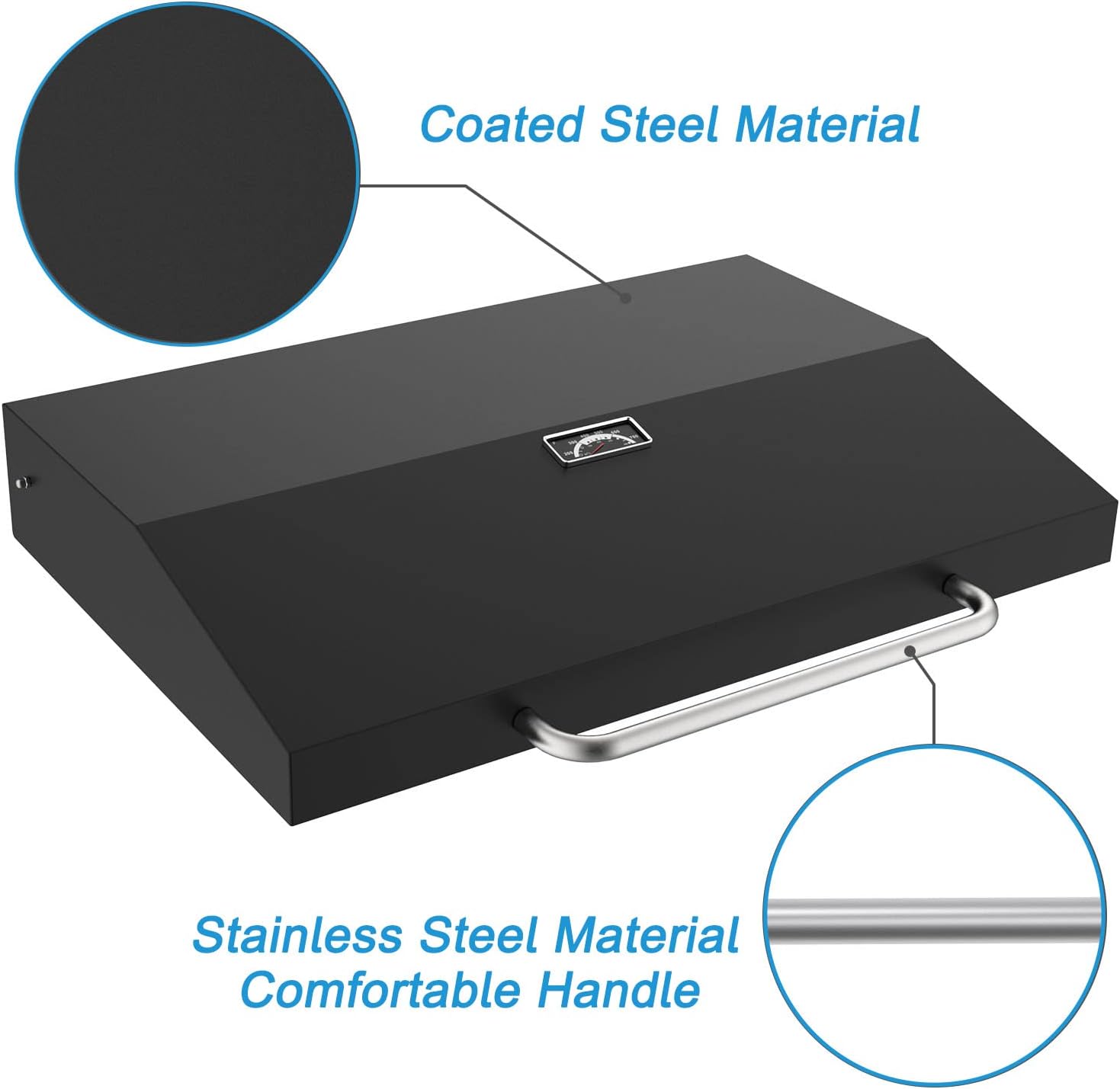 Upgrade Hinged Lid for Blackstone 36 inch Griddles, Griddle Hard Cover Flat Top Lid for Blackstone 36' Griddle 1554 1863 1825 1818 Grill Hood for Black Stone