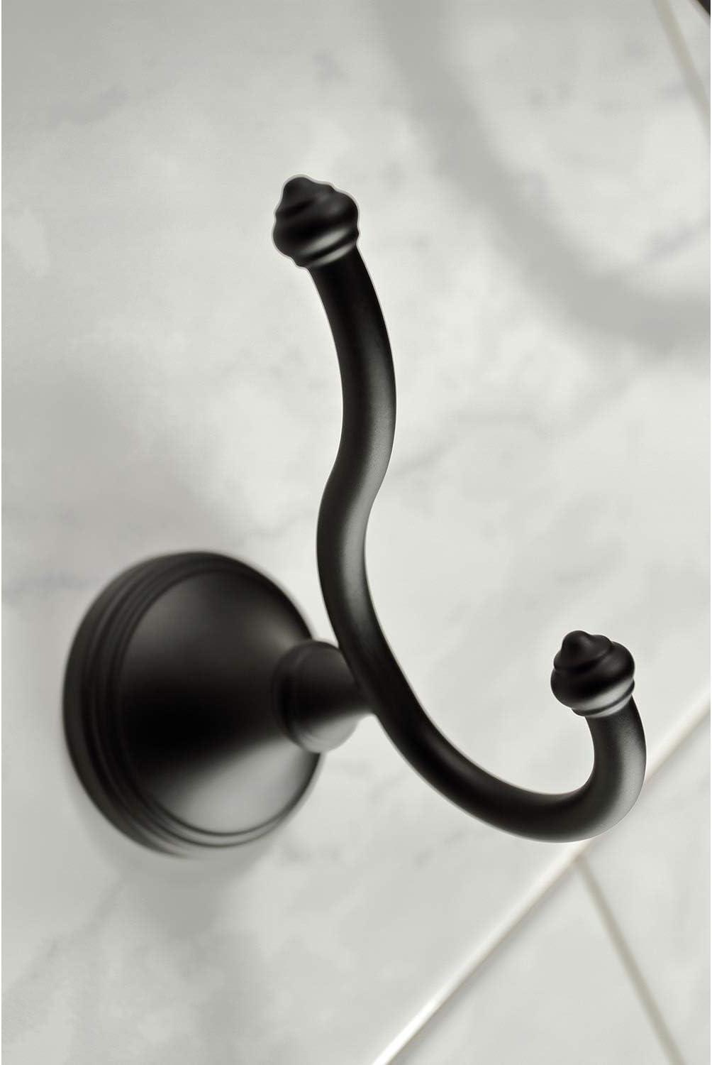 Kingston Brass BAHK1612478K Naples Bathroom Hardware Set, Matte Black 27.56 x 6.13 x 2.25