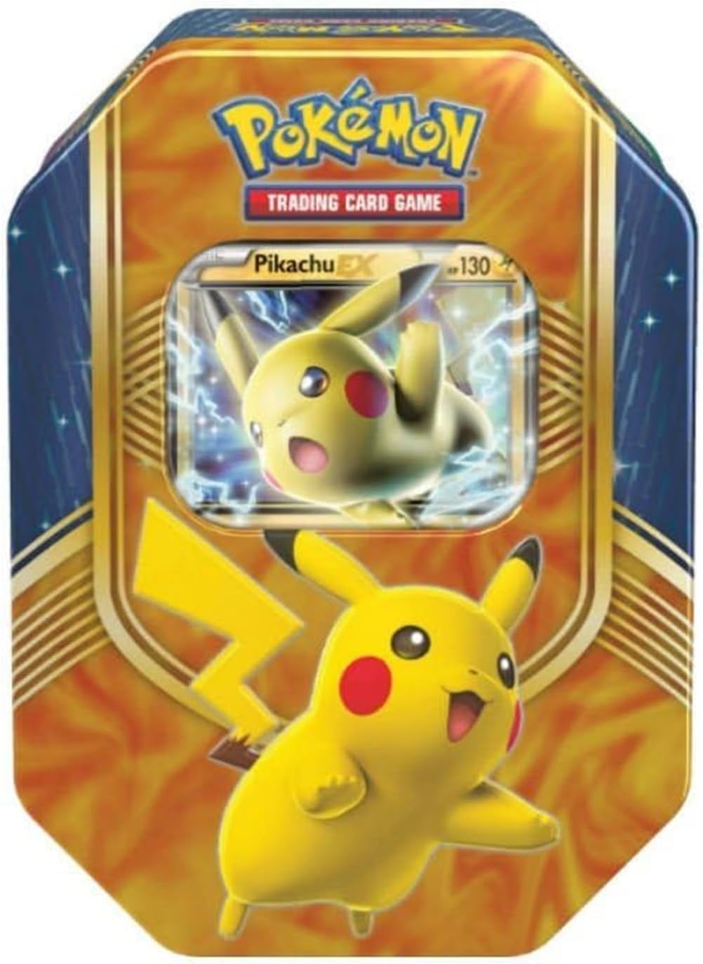 Pokemon TCG: Fall Battle Heart Tin Pikachu EX