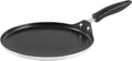 Restaurantware Nonstick Griddle 10 Count 10 x 10 Inch Aluminum Nonstick Frying Griddle With Bakelite Handle - Square Frying Pan With Even Heating - Black Cooking Surface For Home Kitchens