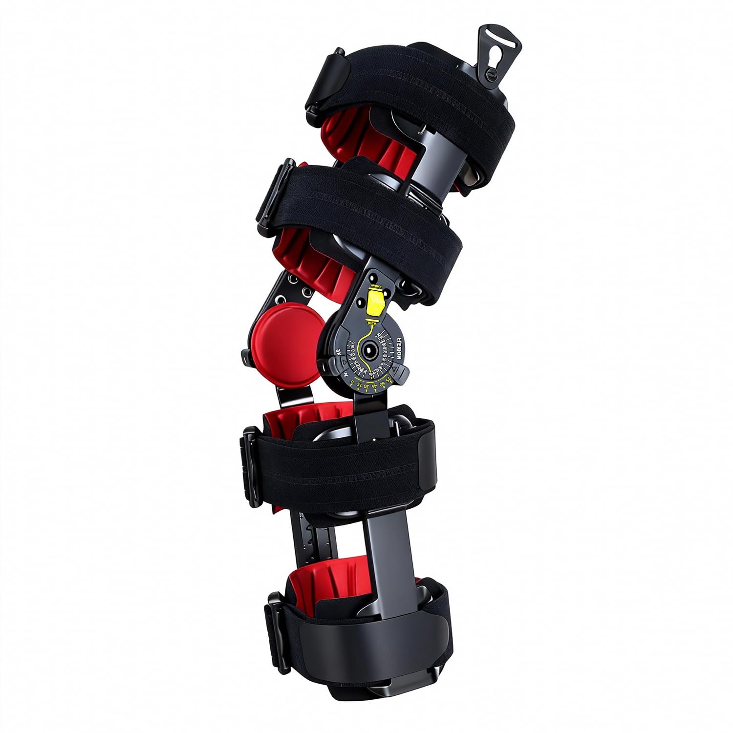 Gambo ROM Knee Brace: Hinged Knee Brace for ACL, MCL, PCL Injuries & Arthritis - Adjustable Post-Op Knee Support for Recovery