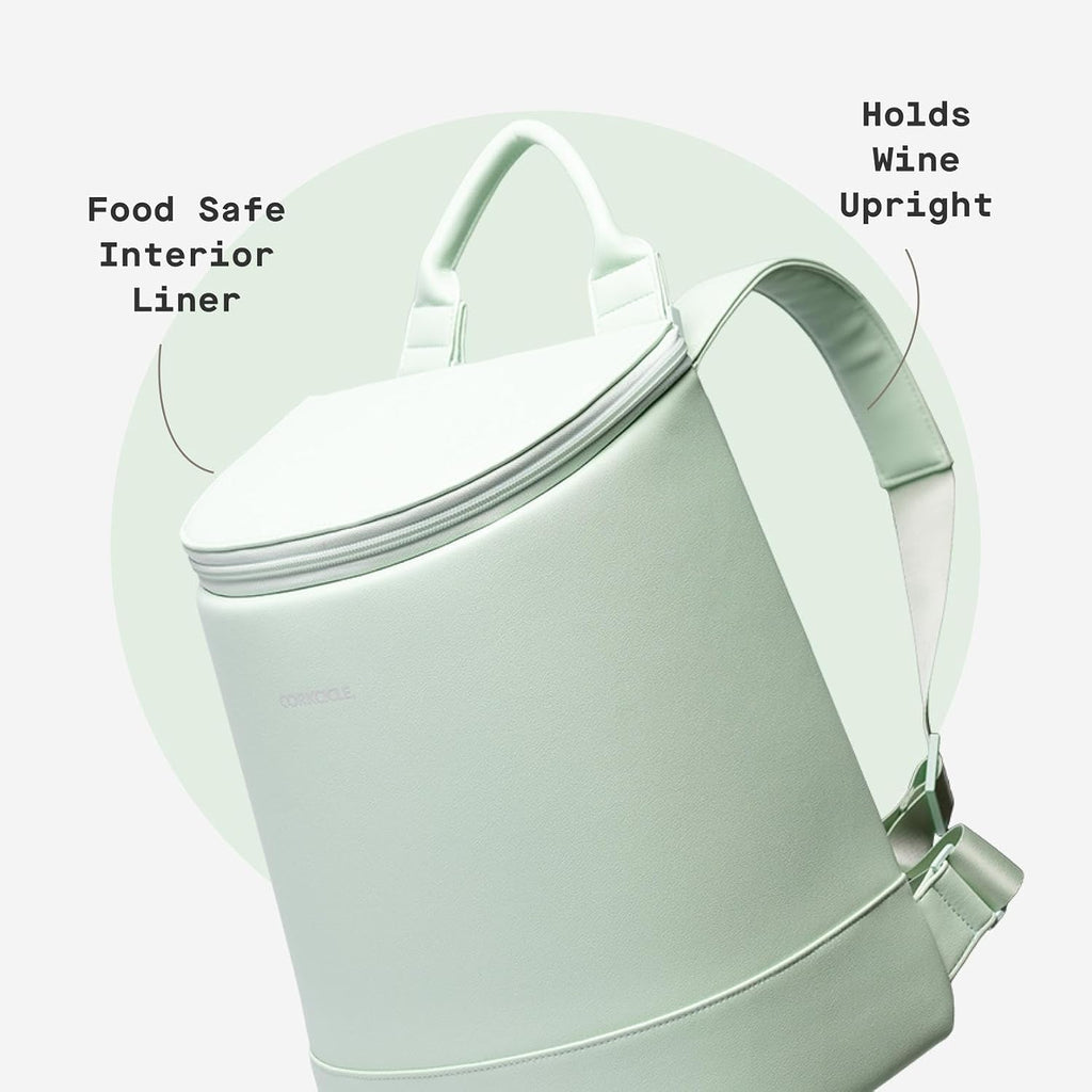 Corkcicle EOLA Cooler Backpack, Waterproof and Leak Proof Insulated Bag, Perfect for Wine, Beer, and Ice Packs