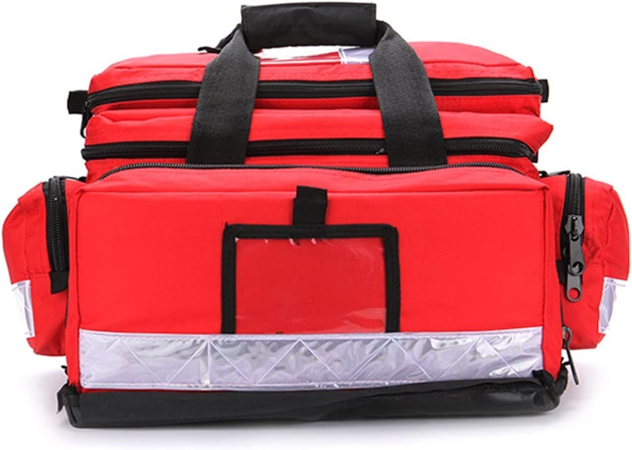 IOCCIOBB Portable First Aid Bag, Large-Scale Medical First Aid Kit, Ambulance Rescue Kit, Doctor Visit Kit, Natural Disaster Outdoor First Aid Kit
