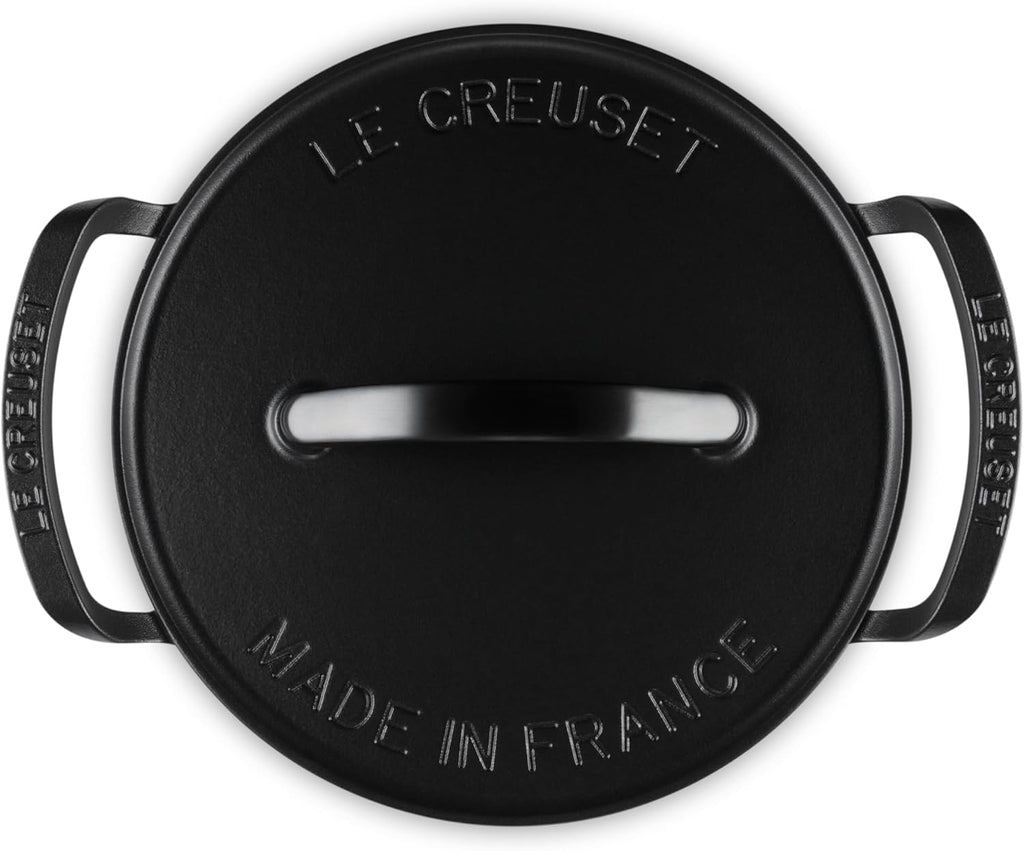 Le Creuset Alpine Outdoor Collection Enameled Cast Iron Round Utility Pan, 3.5 qt.