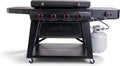 Camp Chef Gridiron Pro- 36' Outdoor Griddle Grill with Side Burner, Flamethrower Ignition & Hinged Lid - Premium 36' Flat Top Grill for Outdoor Cooking