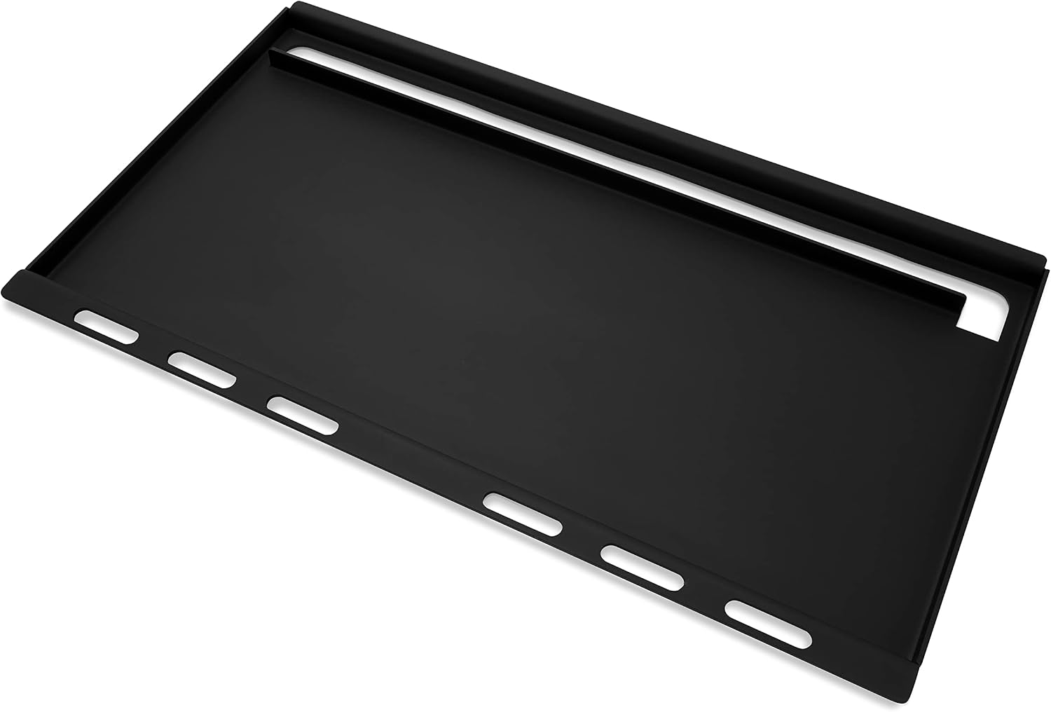 Weber Rust‑Resistant Outdoor Griddle Insert, Full‑Size – Pre-Seasoned Carbon Steel Griddle for Genesis 400 Series Gas Grills, Grill Accessory