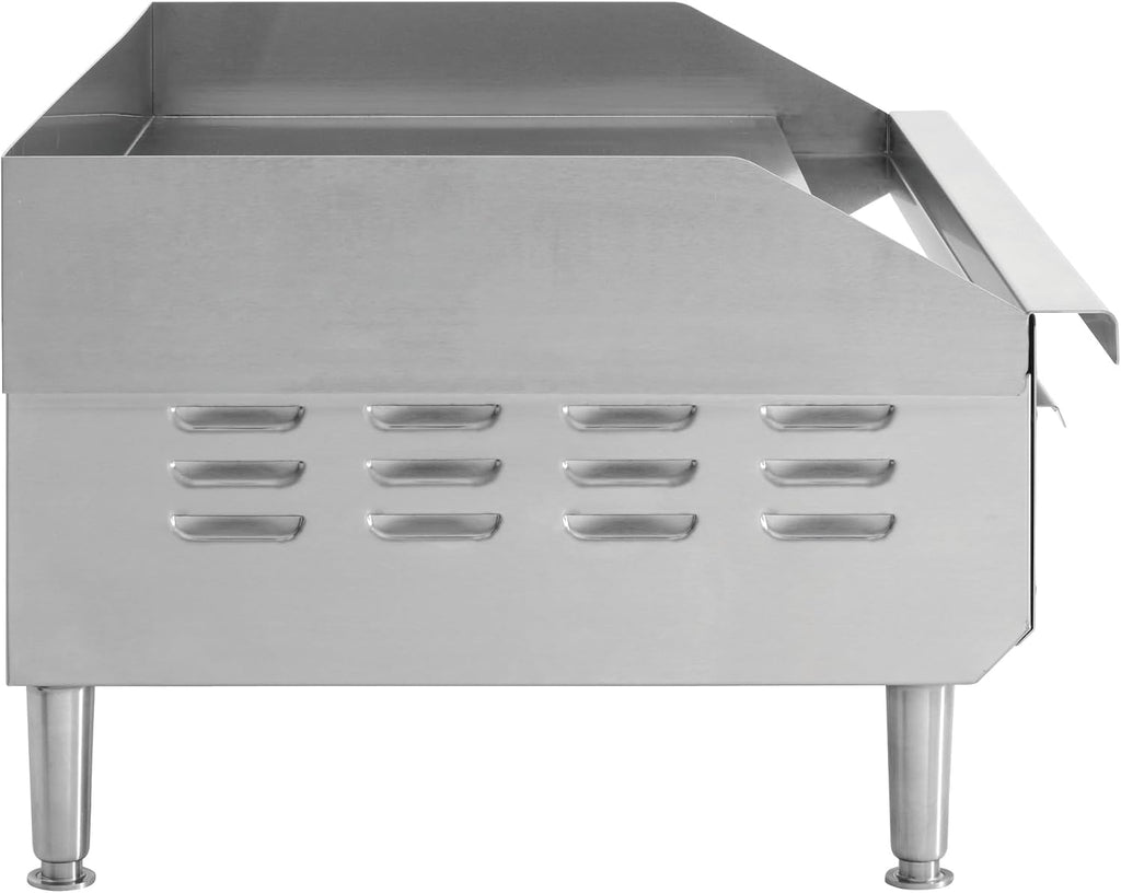 Kratos 30' Commercial Electric Countertop Griddle, Flat Top Stainless Steel Grill for Restaurants, 208/240V, 3375-4500 Watts (29M-007)