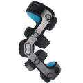 Orthomen Functional Knee Brace, for ACL MCL PCL Meniscus Ligament Sports Injuries, Adjustable Hinged ROM Orthopedic Knee Orthosis for Men & Women (L-Left)