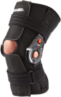 Breg Recover Knee Brace, Short, Airmesh, Open Back, Wraparound (Large)