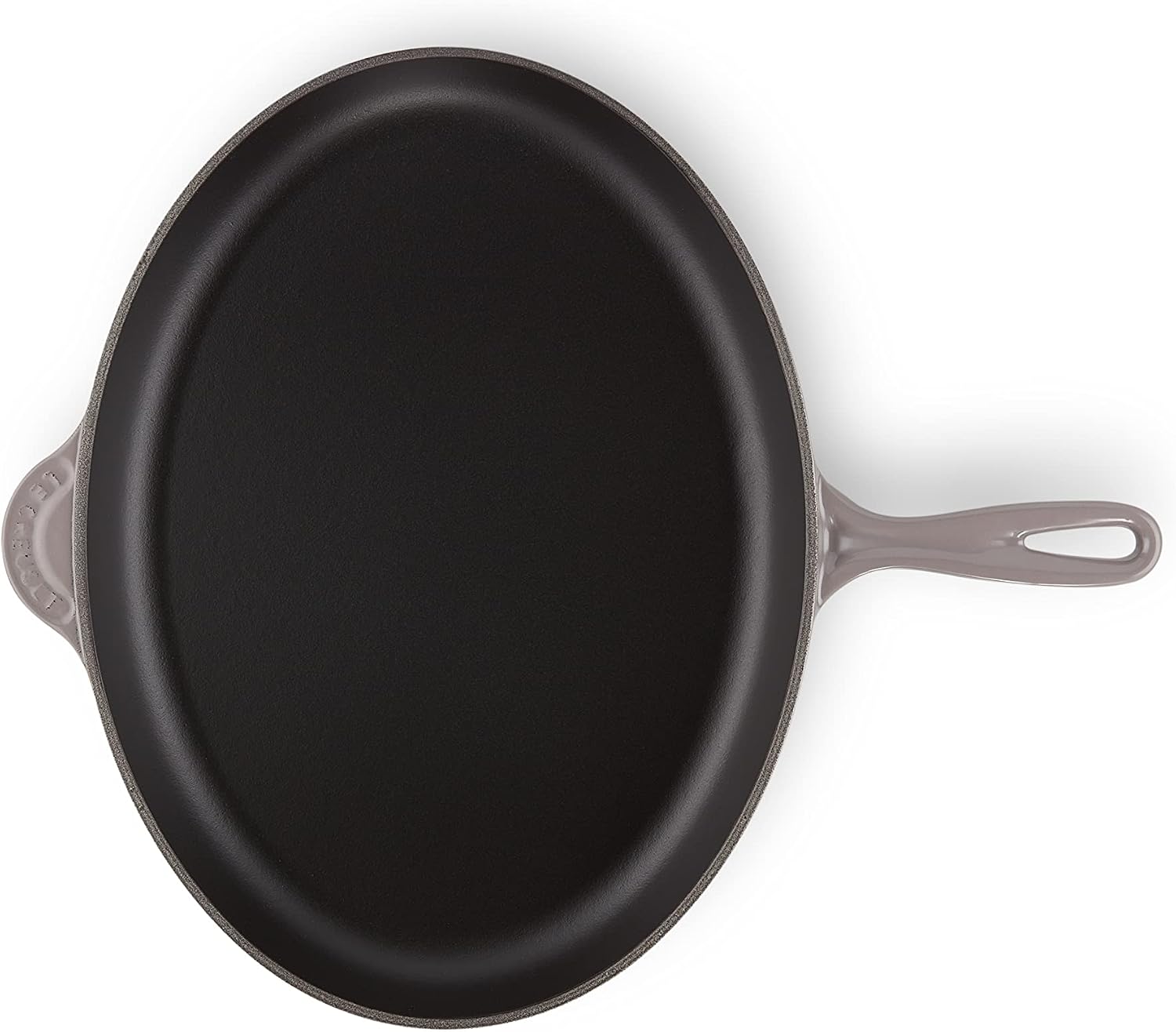 Le Creuset Enameled Cast-Iron 15.75 Inch Oval Skillet, Oyster