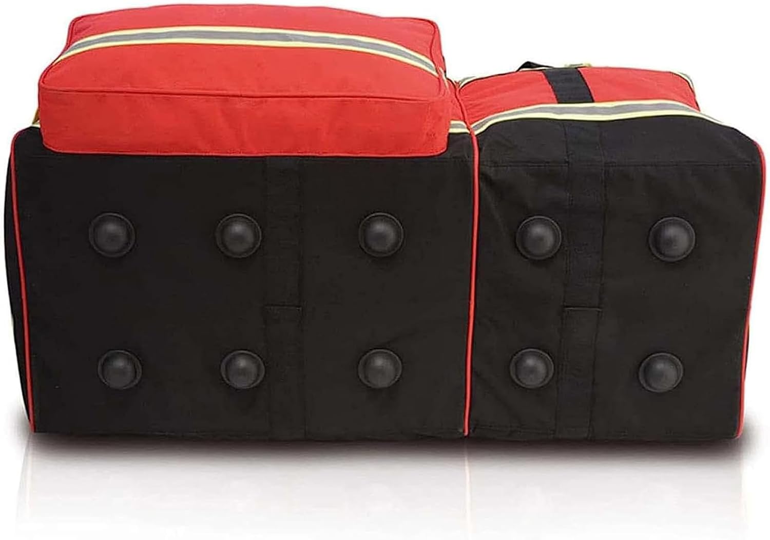 First Responder Bag Trauma with Reflectors, Large Capacity First Aid Kit Bag, Medical Emergency Kits Storage Jump Bag Pack for EMT, Safety Officers Item Storage