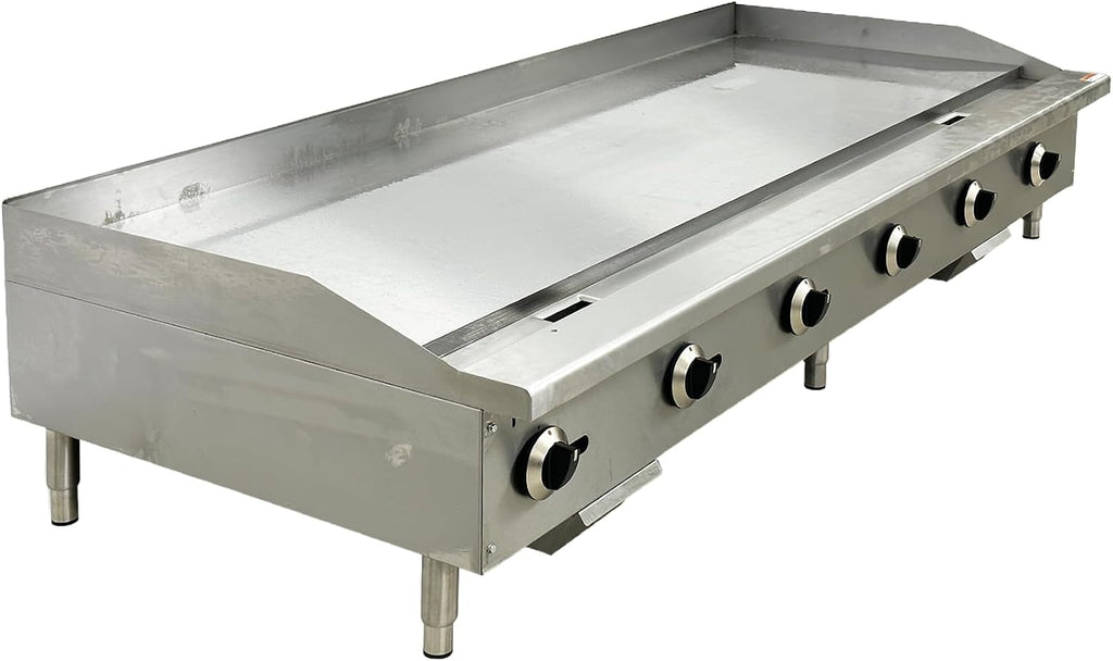 Commercial 72' gas heavy duty griddle ETL