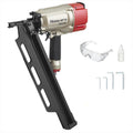Maxparts Framing Nail Gun NR2190, 21° Aluminum Magazine, Framing Nailer Accepts 2' To 3-1/2' Nails, with Rapid Shooting Engine for Pallet, Crating, Framing, Fencing