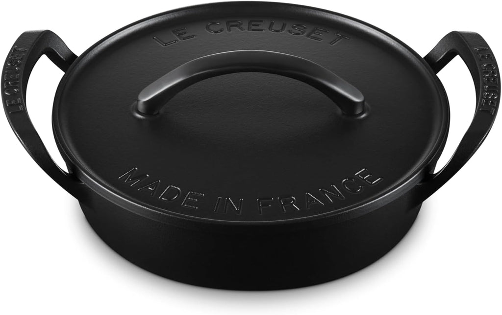 Le Creuset Alpine Outdoor Collection Enameled Cast Iron Round Utility Pan, 3.5 qt.