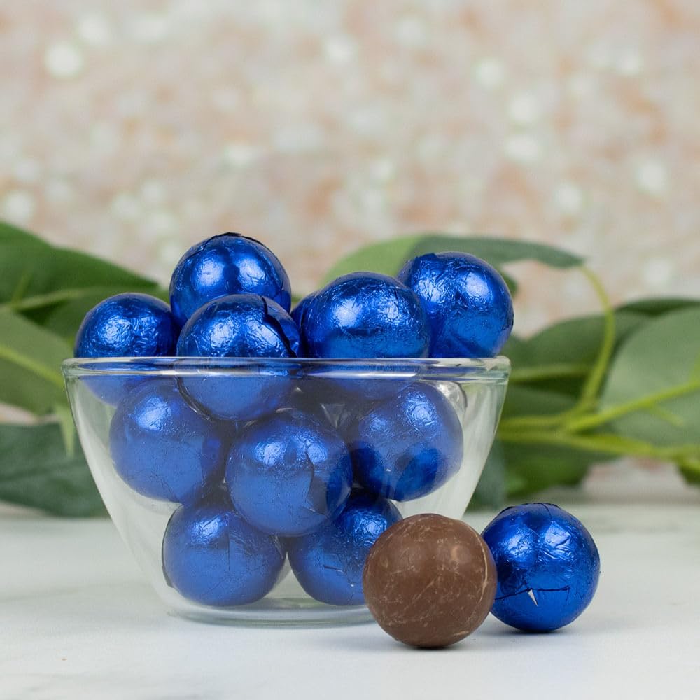 Blue Deluxe Bulk Candy Buffet Mix Including Chocolates, Jelly Beans, Gummies, Lollipops & More Assorted Treats - Ideal For Dessert Tables And Party Displays (10.2lbs)