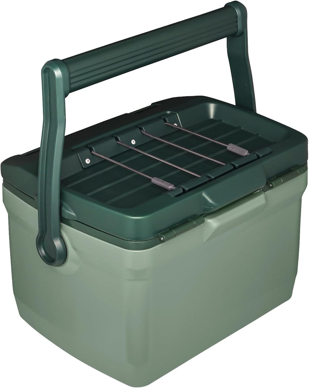 Stanley Adventure Outdoor Cooler 7 qt | Heavy Duty Outdoor Camping Cooler with Easy Carry Top Handle | 27 Hour Cooling Ice Chest for 10 Cans | BPA-Free | Stanley Green