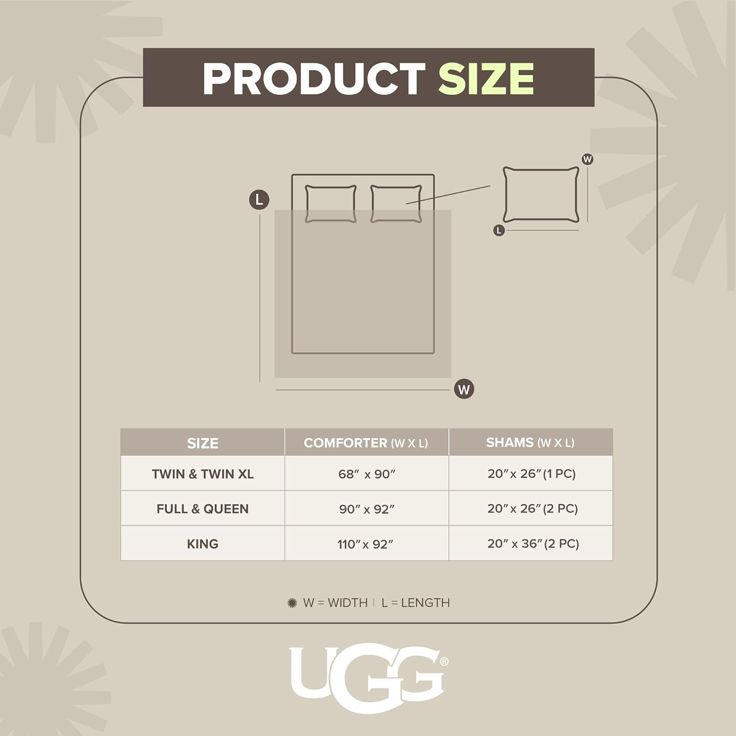 UGG Braid Twin/Twin XL Quilt Set, 2 Piece Breathable Plush Soft Comfortable Luxury Home Deco Quilt Set, Cream Birch