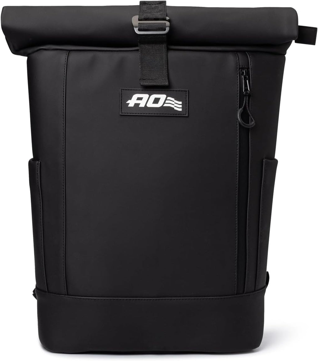 AO Coolers Nomad Backpack Cooler, Waterproof Roll-Top, Insulated, 18-Can