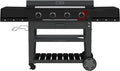 Charbroil 36' Performance Series Deluxe Propane Gas Griddle with Cart 4 Burner Flat Top Grill, Black - 463285924