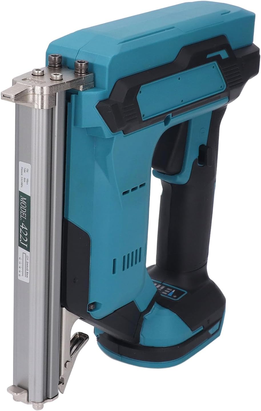 Portable Cordless Brad Nailer, Electric Rechargeable Nail, 8V Li Ion Battery Nailer for Woodworking, Ideal for Trim Work & Furniture Building