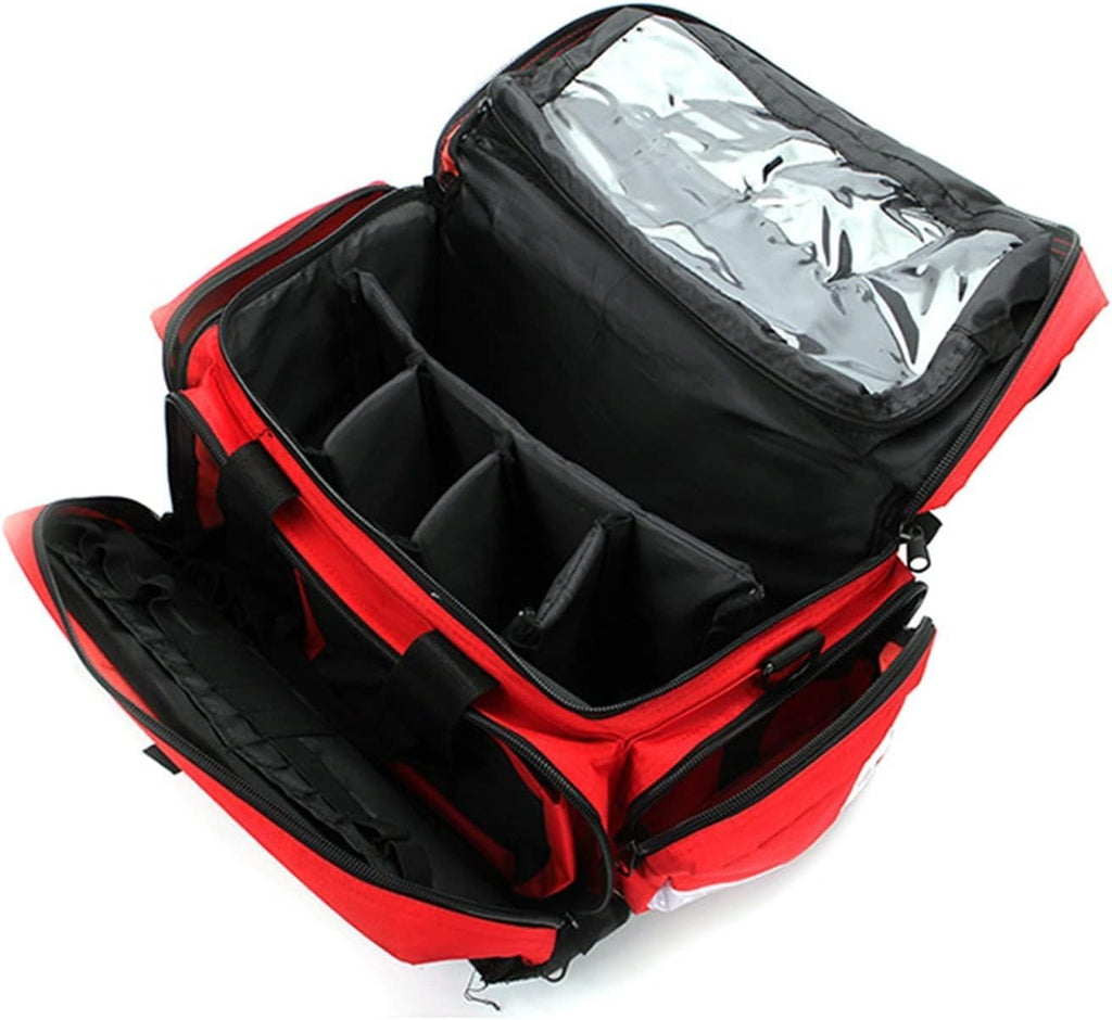 IOCCIOBB Portable First Aid Bag, Large-Scale Medical First Aid Kit, Ambulance Rescue Kit, Doctor Visit Kit, Natural Disaster Outdoor First Aid Kit