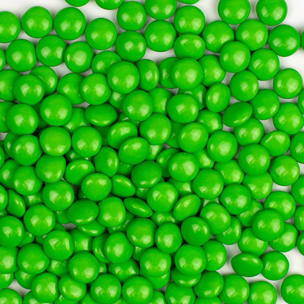 Green Deluxe Bulk Candy Buffet Mix Including Chocolates, Jelly Beans, Gummies, Taffy & More Assorted Treats - Ideal For Dessert Tables And Party Displays (11.9lbs)