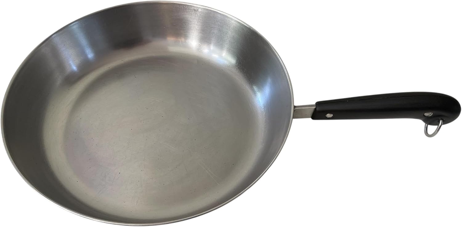 12' Revere Ware Copper Clad Frying Pan with Lid