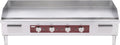 Kratos 48' Wide Commercial Electric Countertop Griddle, Flat Stainless Steel Grill for Restaurants, 208/240V, 10482/1400W (29M-154)