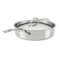 Hestan ProBond Luxe 3.5-Quart Sauté Pan with Lid, Professional Clad Stainless, ProCore Tri-Ply Clad Construction, Polished Exterior, Induction & Oven Safe