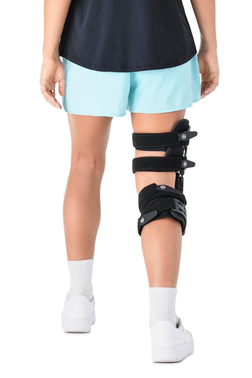 EasyStrap Pro OA Unloader Knee Brace - Adjustable Hinged Osteoarthritis Support for Bone on Bone Knee Pain, Meniscus Tears & Cartilage Damage L1843 L1851 (RIGHT LEG)