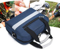 Waterproof First Aid Kit Bag, Compact Survival Insulin Cold Storage with Labeled Compartments for Home, Workplace, Car, Caravan, Travel, Camping, Hiking