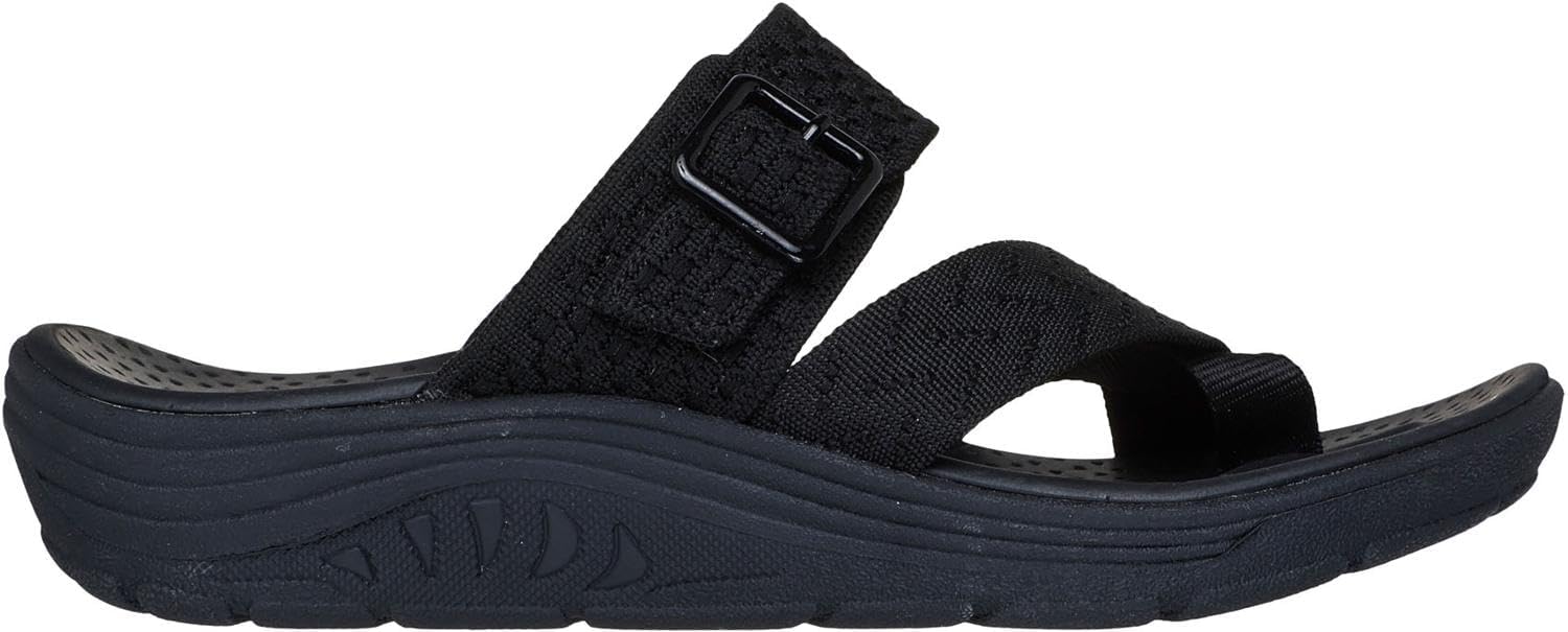 Skechers - Womens Reggae Cup - Coffee Date Sneakers, Color Black, Size: 7.5 M US