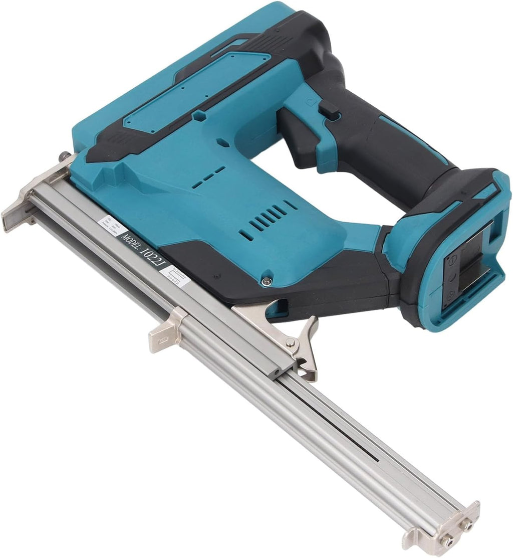 Cordless Brad Nailer, 0.4-0.8MPa Compact Battery Powered Electric Nailer, Framing with Arrow Storage Box/Cover Box/Cover for 10-30MM Straight Nail Home Woodworking Projects