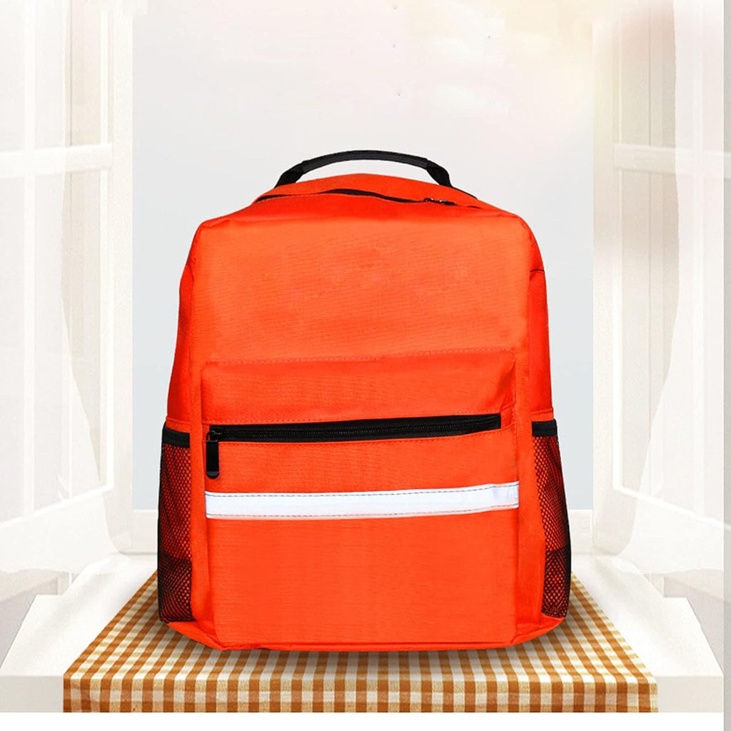 Portable First Aid Kit Bag Empty, Backpack Emergency Pill Medicine Organizer Storage for Family Outdoors Hiking Camping Car Office