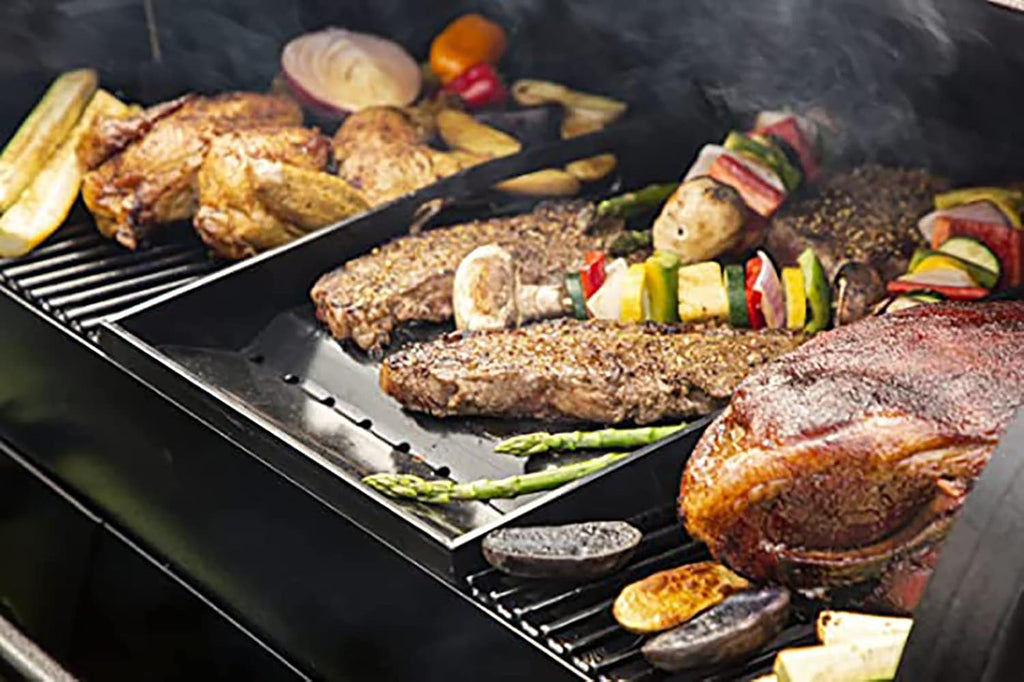 Pit Boss Ceramic Coated Cooking Grates Set-1000 Series Griddle Insert - 40630