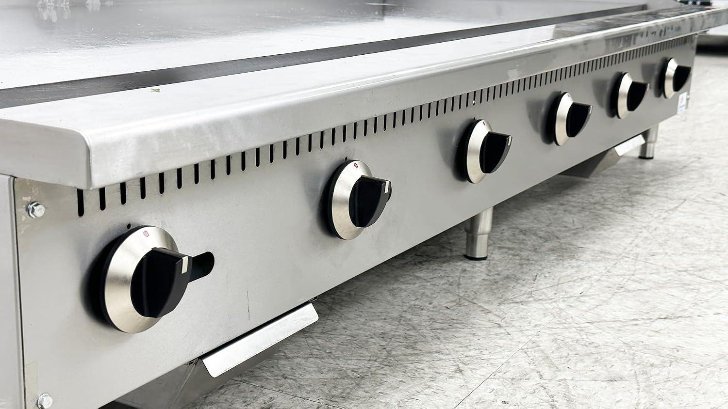 Commercial 72' gas heavy duty griddle ETL