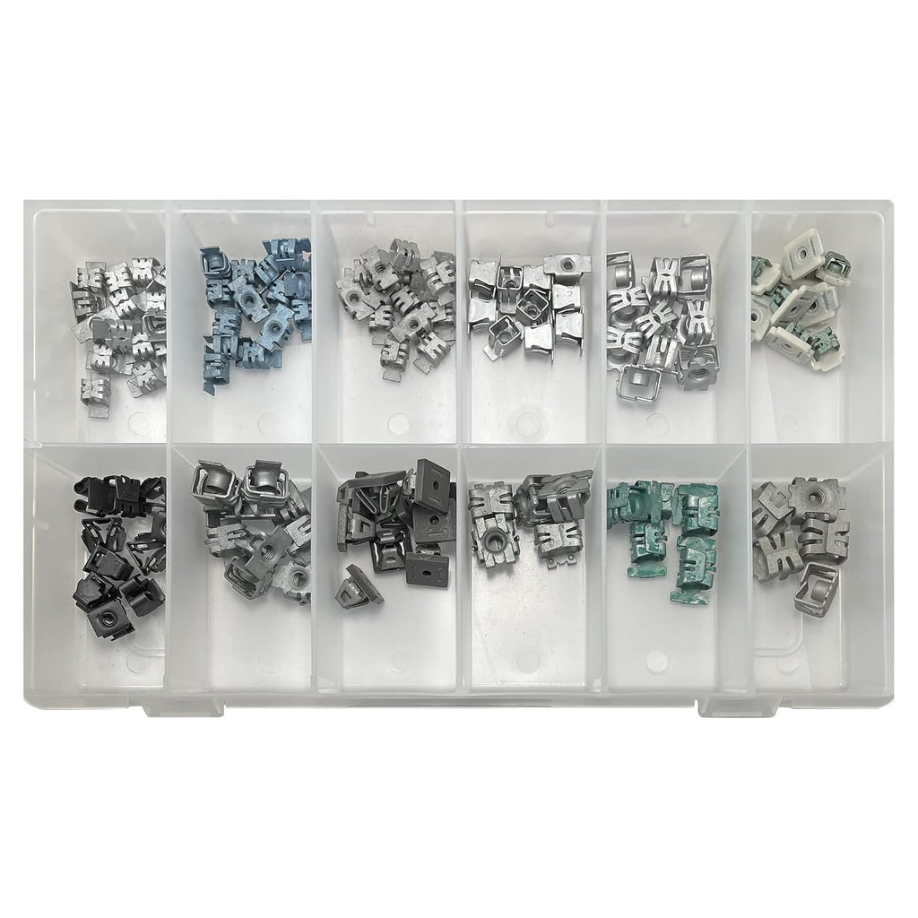 105 Piece G.M. Specialty Nut Assortment - 12 Types Bumper Grill Fender Panel