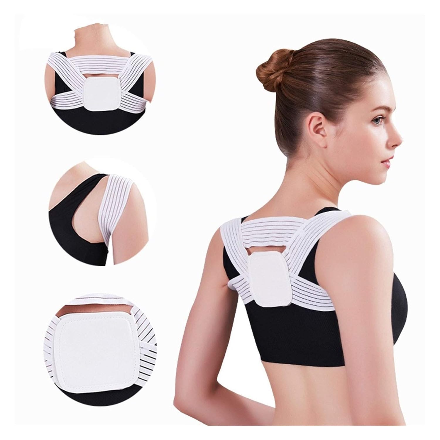 Profesional Child Adjustable Back Chest Support Belt Corrector Shoulder Brace Tape Correct Orthotics Health Care