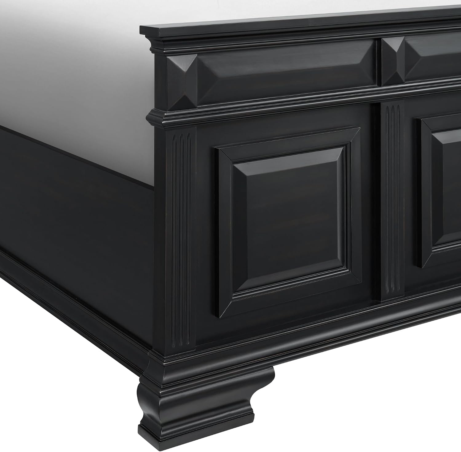 Picket House Furnishings Sumner King Panel 5PC Bedroom Set in Black
