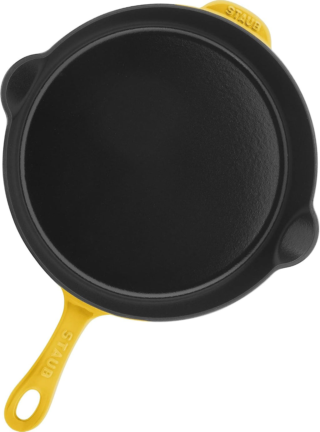 STAUB Cast Iron 8.5-inch Traditional Deep Skillet - Citron