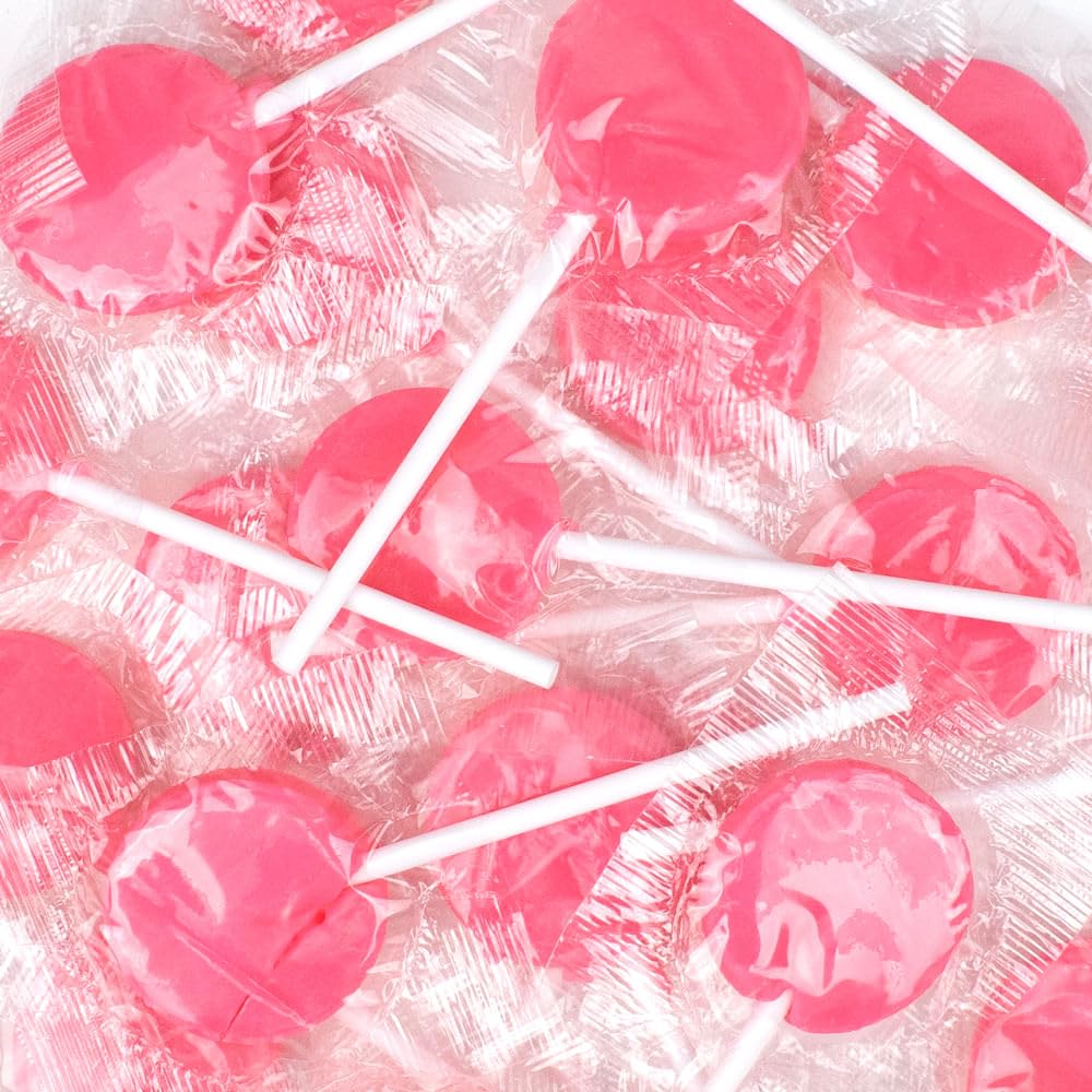 Pink Deluxe Bulk Candy Buffet Mix Including Chocolates, Jelly Beans, Gummies, Lollipops & More Assorted Treats - Ideal For Dessert Tables And Party Displays (12.3lbs)