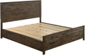 Coaster Home Furnishings Woodmont Farmhouse 5-Piece Bedroom Set California King Size Storage Panel Bed Frame 54-inch Headboard Rustic Golden Brown 222631KW-S5