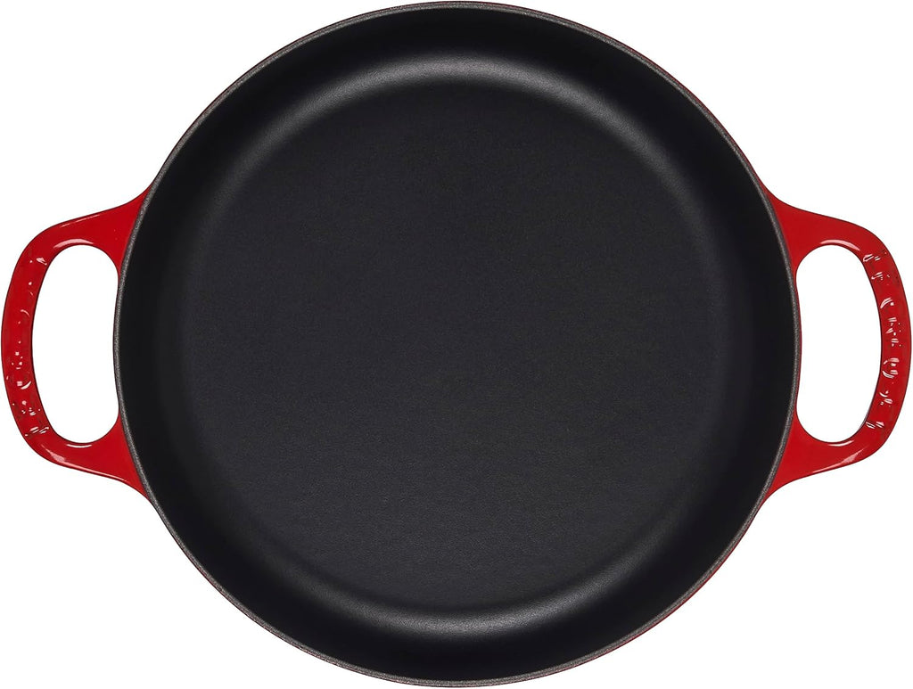 Le Creuset Signature Cast Iron Everyday Pan, 11', Cerise