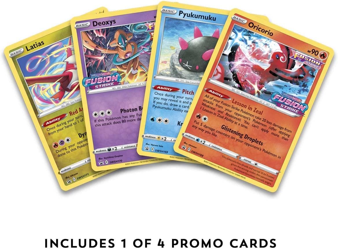Pokemon TCG: Sword & Shield Fusion Strike Build and Battle Booster Kit Box Set