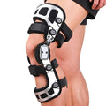 Orthomen OA Unloader Knee Brace - Dual Unloading Support for Mild to Severe Osteoarthritis, Bone-on-Bone Pain Relief with Adjustable Double Upright Stabilizers & Medial-Lateral Stability (M-LEFT)