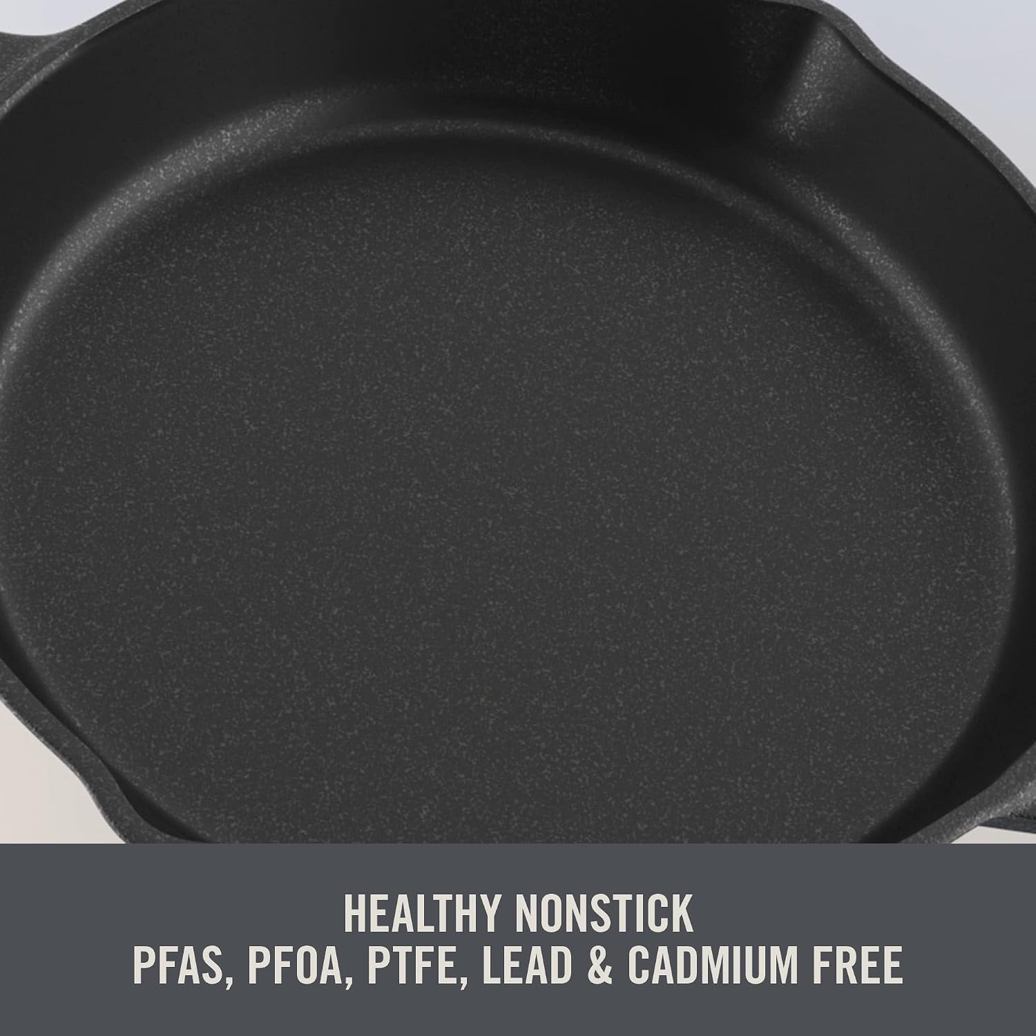 DASH 7.5' Nonstick Cast Iron Skillet | Pour Spouts | Zakarian Blue | Pack of 6