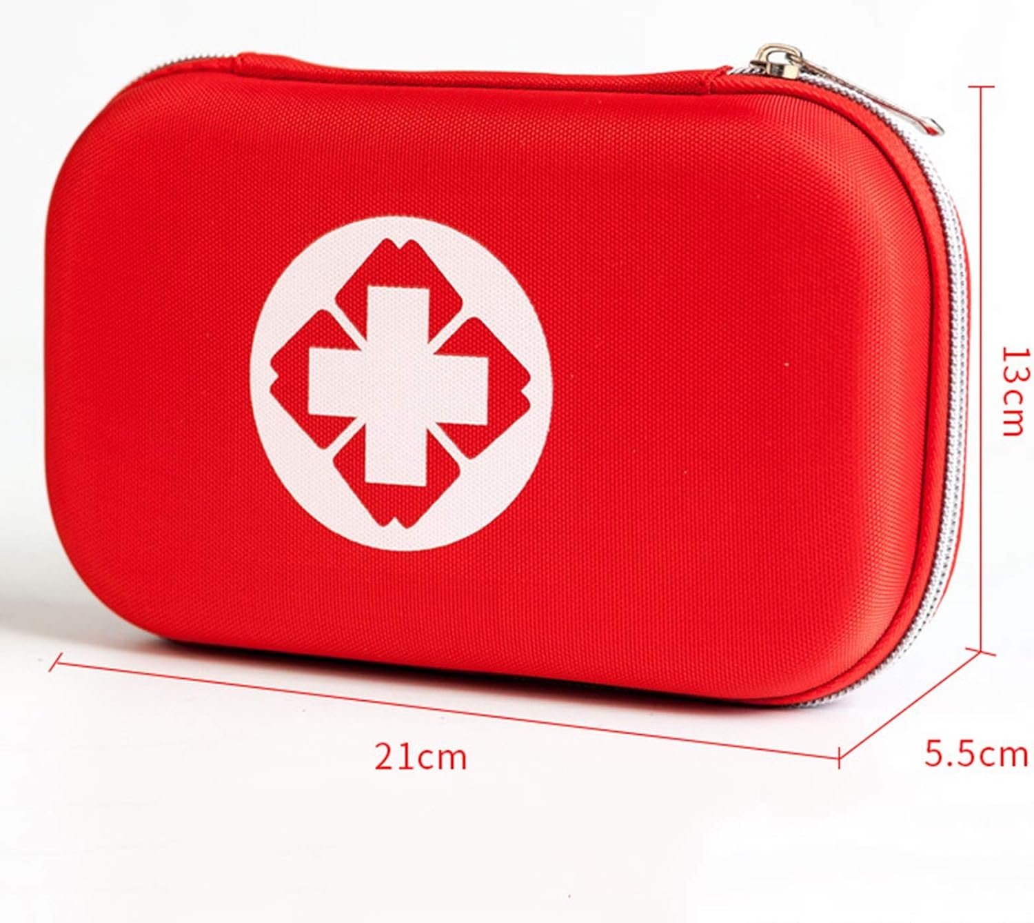 Portable First Aid Kit Bag, Mini Medicine Storage Bag Compact Emergency Bag Case for Workplace Home Outdoors Hiking Camping Cars Holidays (44pcs)