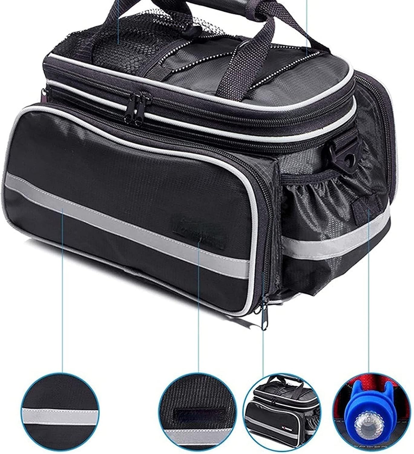 Nurse Tote Bag, Medical,First Aid Kit for Camping Equipment Supplies Waterproof Multifunctional Travel bag(Bag Only)(C)