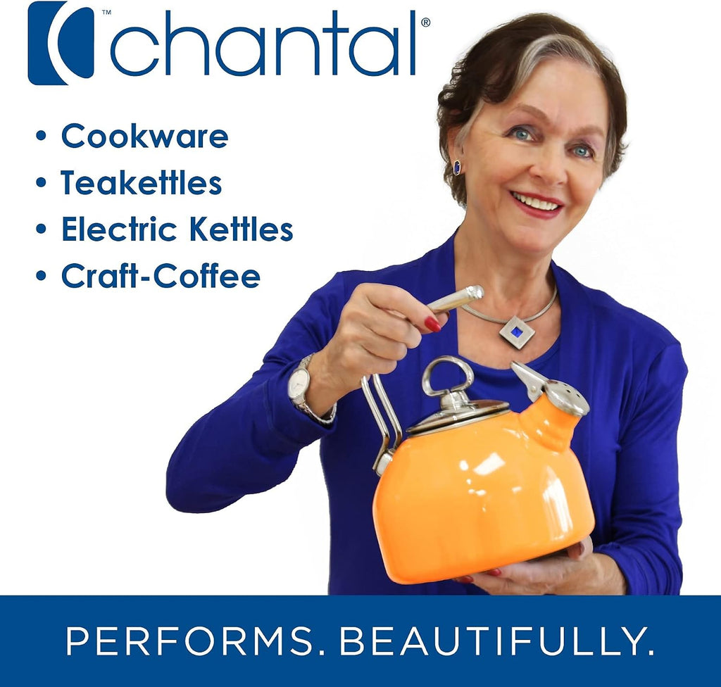 Chantal 3.Clad Tri-Ply 8 inch Non-Stick Fry Pan, Ceramic Nonstick Coating